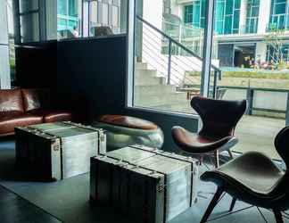 Lobby 2 Well Equipped 1BR Brooklyn Alam Sutera Apartment near IKEA