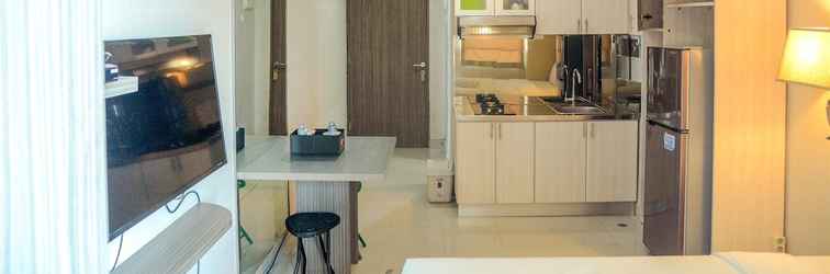 Bedroom Prime Location Studio Apartment at Elpis Residence near Ancol