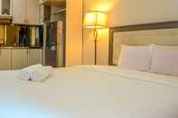 Bedroom Prime Location Studio Apartment at Elpis Residence near Ancol