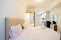 ห้องนอน Gorgeous Studio Apartment at Akasa Pure Living BSD