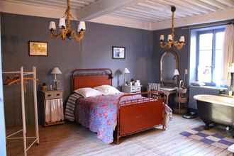 ห้องนอน 4 Chambres d'hôtes Chantoiseau