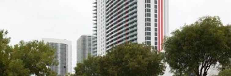 Exterior Ocean & Bay View Residence 1 Bed 1 Bath @ Beachwalk Hallandale Beach