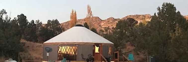 Exterior Escalante Yurts