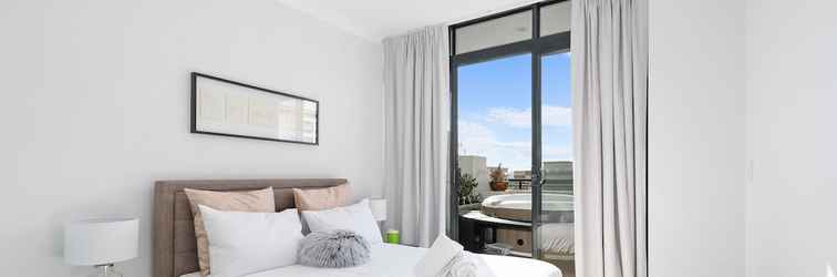 Kamar Tidur Darling Harbour Penthouse Views & Hot Tub