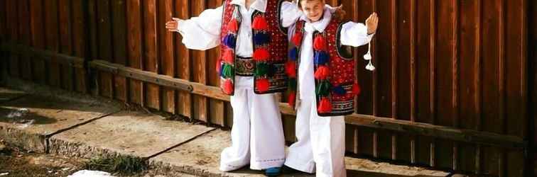 ล็อบบี้ Pensiuna Maramures-Hoteni