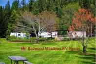 Exterior Redwood Meadows RV Resort and Cabins