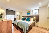 ห้องนอน Quiet Mews Street Apartment in the Heart of Edinburgh