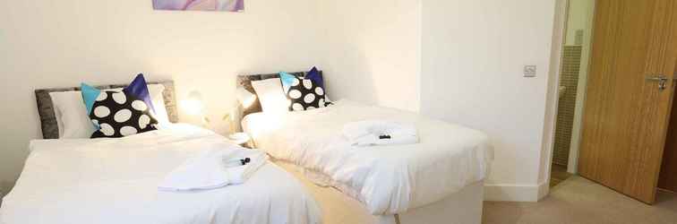 Kamar Tidur Mailbox Grand Central Prime Apartment- City View