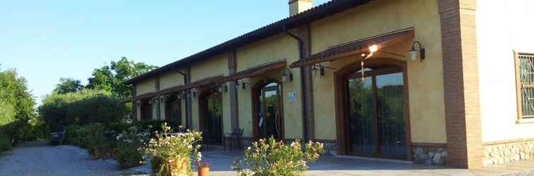 ภายนอกอาคาร Agriturismo Valle del Mincio