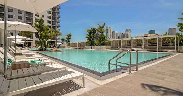 Swimming Pool Mint House Downtown Miami