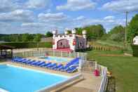 Swimming Pool Camping Les Poutiroux - Mobilhome