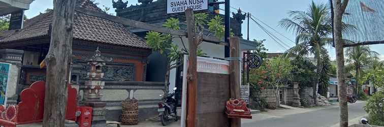 ภายนอกอาคาร Svaha Nusa Guest House