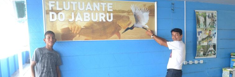 Lobby Pousada Jaburu Pesca Esportiva