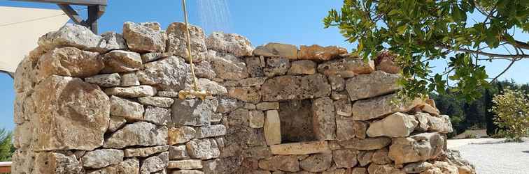 Exterior Trulli Parco Grande Con Piscina Privata