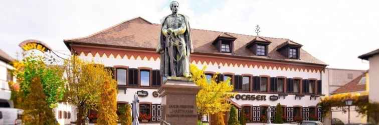 ภายนอกอาคาร Hotel Restaurant Zum Goldenen Ochsen