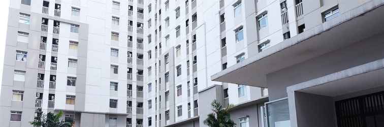 Exterior Blue Studio Apartment at Green Bay Pluit