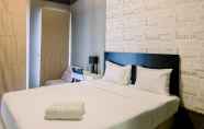 Bedroom 5 Comfy Studio Apartment @ Skylounge Tamansari