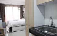 ห้องนอน 4 Compact Studio Room at Gateway Pasteur Apartment near Exit Toll