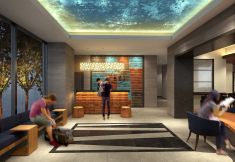 Lobi 3 Hotel WBF Fourstay Sapporo