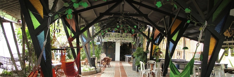 Lobby Hotel Hacienda Casa Blanca