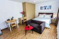 ห้องนอน Ficus Suites Apartment