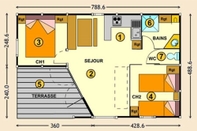 Lobby Les Chalets d'Argentouleau