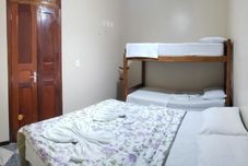 침실 Paju Hostel e Pousada