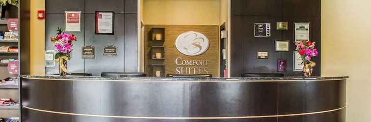 Lobby Comfort Suites Columbus East Broad