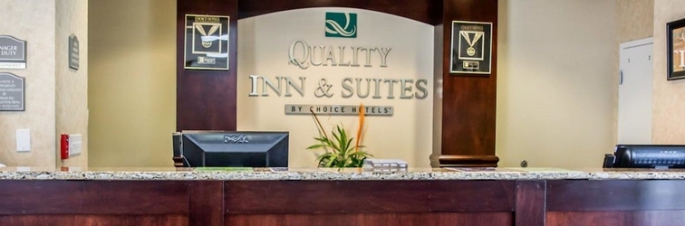 Sảnh chờ Quality Inn & Suites Near Fairgrounds Ybor City