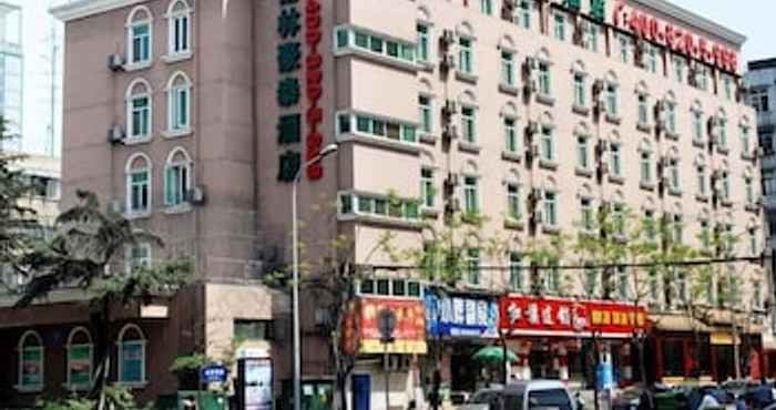 Bên ngoài GreenTree Inn Chengdu Kuanzhai Alley RenMin Park Hotel