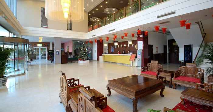 Sảnh chờ Beijing Aulympic Airport Hotel