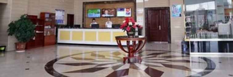 Lobi GreenTree Inn Zaozhuang Shanting Jinke International Business Hotel