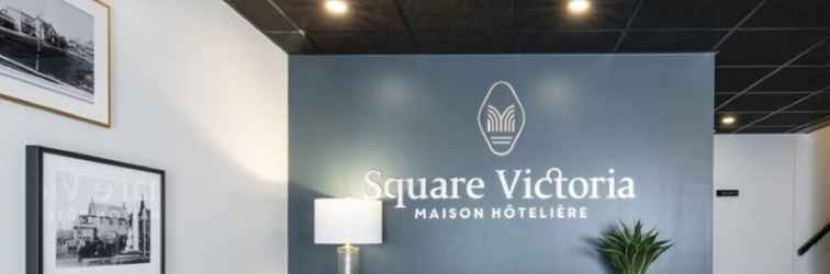 ล็อบบี้ Square Victoria Maison Hôtelière