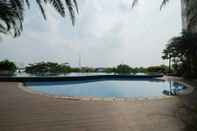 Swimming Pool Elegant Studio Mustika Golf Residence Apartment