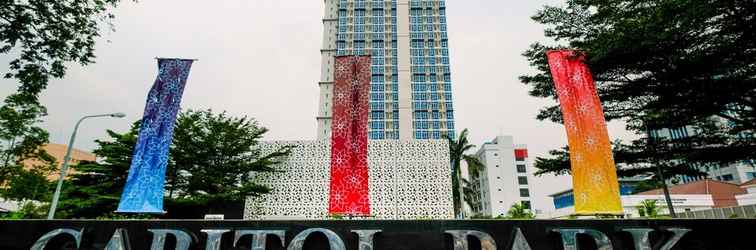 Luar Bangunan Best Emerald Studio Room Apartment at Capitol Park Residence