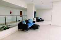 Lobby Best Price Studio Apartment at Capitol Park Residence