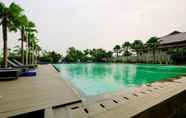 Swimming Pool 2 Best Price Studio Apartment at Capitol Park Residence