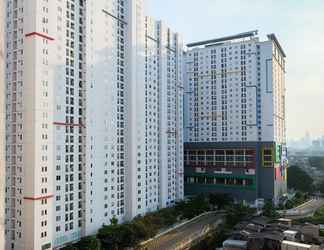 Bangunan 2 Contemporary 2BR at Bassura City Apartment