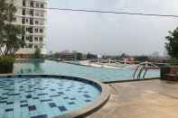 Swimming Pool Compact and Artsy Studio Cinere Bellevue Apartment