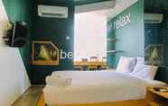 Phòng ngủ 2 Compact and Artsy Studio Cinere Bellevue Apartment