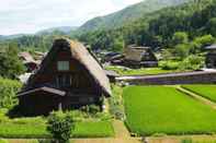 Exterior Shirakawago Gassho house Gensaku