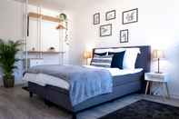 Bedroom Helles Design-Appartement an der Messe