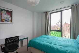 ห้องนอน 4 Stylish 1 Bedroom Apartment near London City