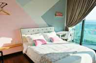 Bedroom Almas Suites Puteri Harbour Hello Kitty