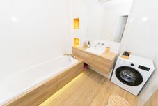 客室内バスルーム Big Apartment Old Town p4you pl