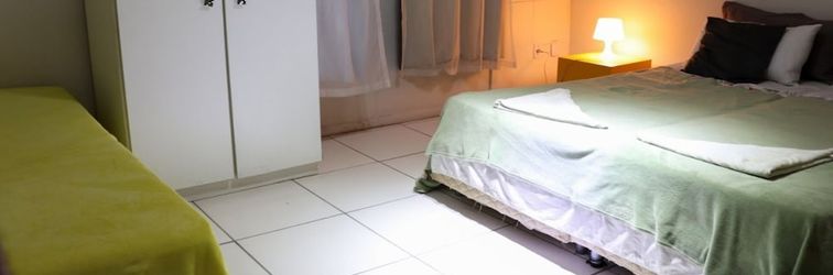 침실 Hostel Morro do Cristo