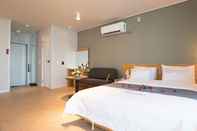 ห้องนอน Yeosu Lium Spa Hostel