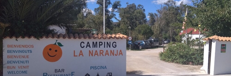 Exterior Camping la Naranja