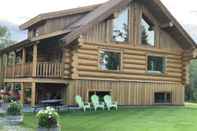 ภายนอกอาคาร Sawinglogzz Log Cabin