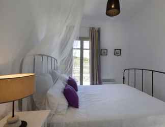 Bedroom 2 Idyllic Holiday Villa Gardenview Nr Beach by VillaRentalsgr